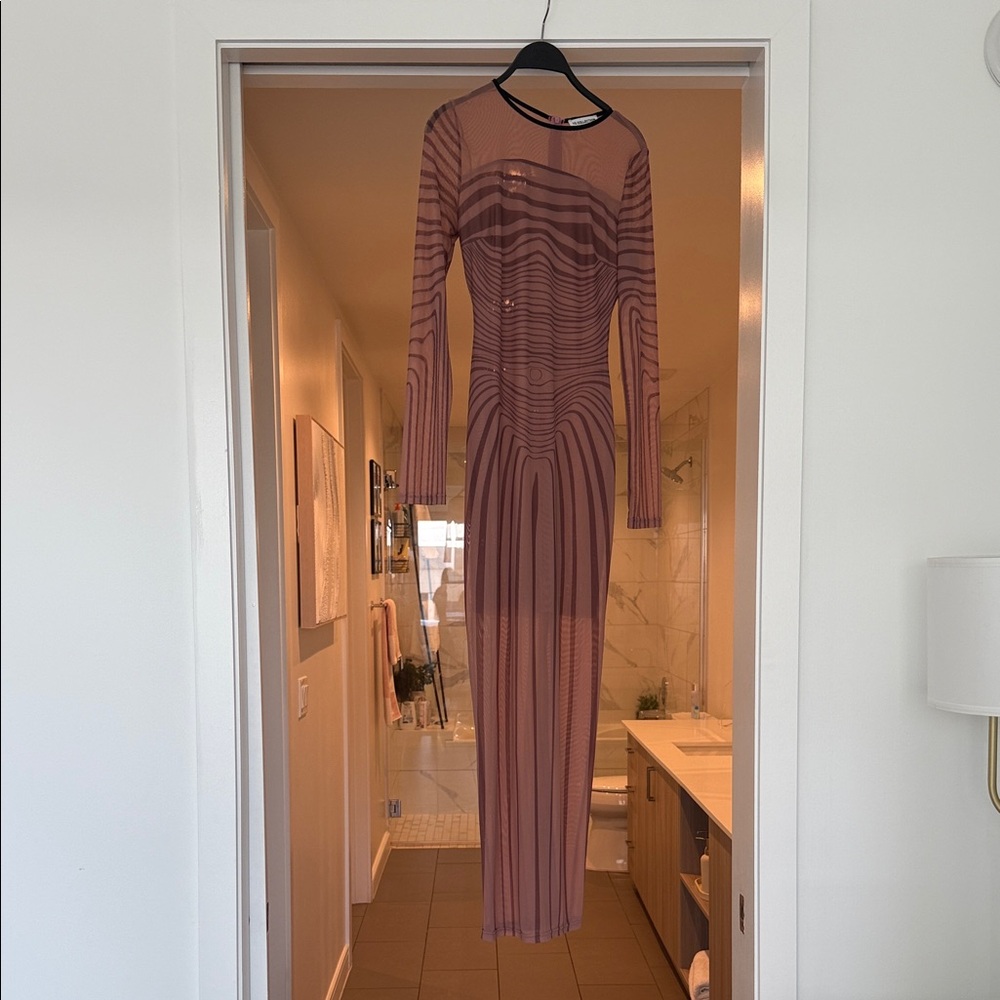 Y&G Kim Mesh Dress View 2